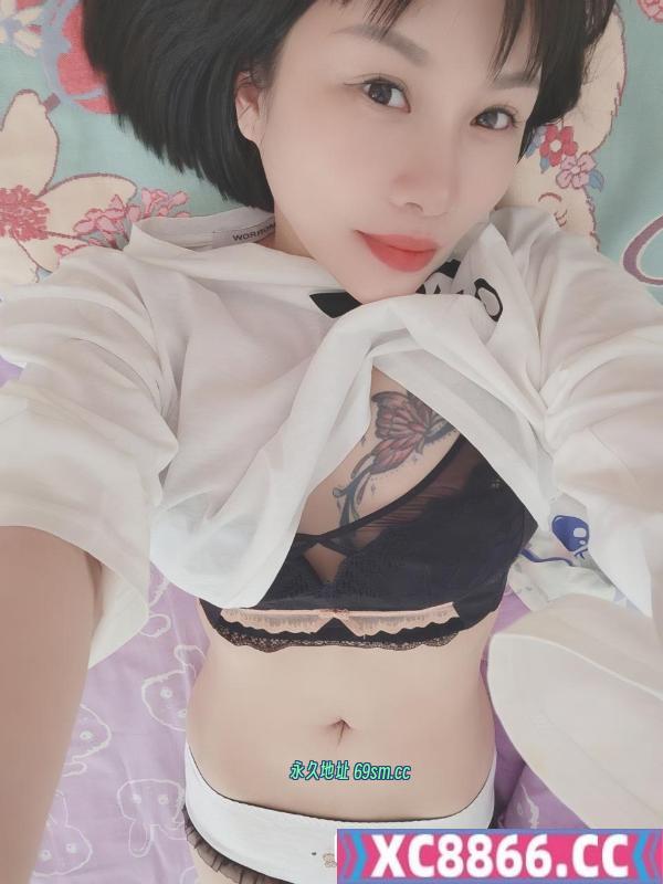 纹身短发御姐琳琳